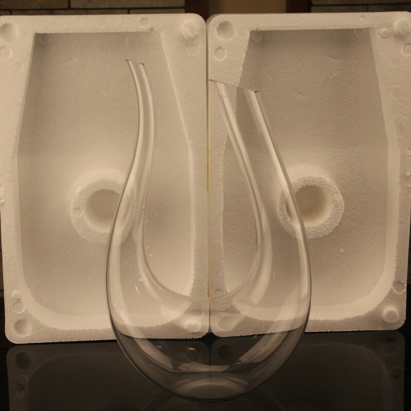 U-shaped wine decanter box harp swan decanter Crystal wine separator: style1