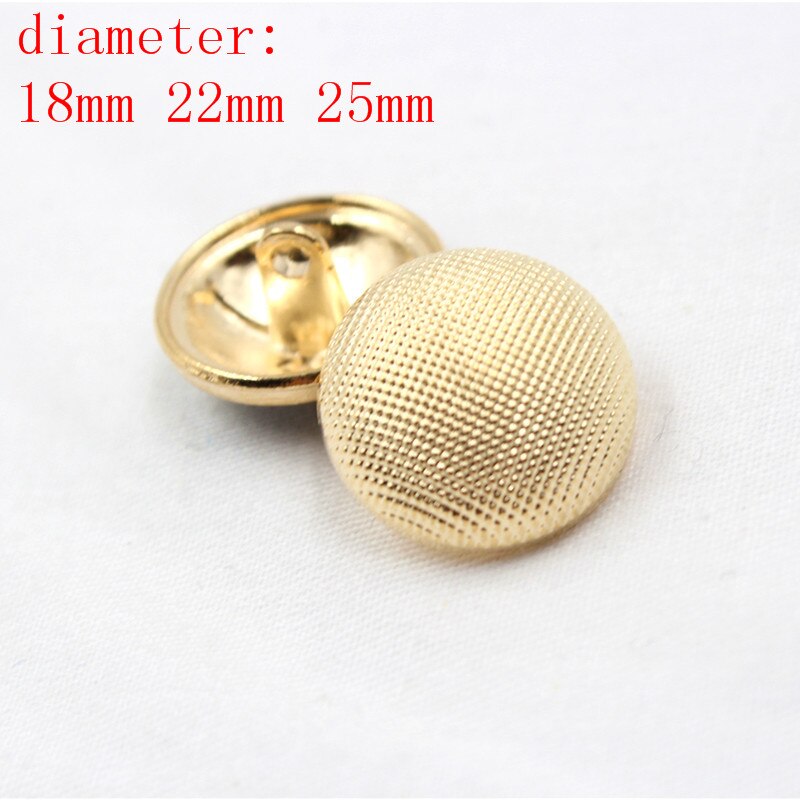 N171125 , 10 Stuks Metalen Knoppen, Kleding Accessoires Diy Handgemaakte Materialen, Pak Jas Knoppen, Mode Decoratieve Knoppen: 9 / 22MM