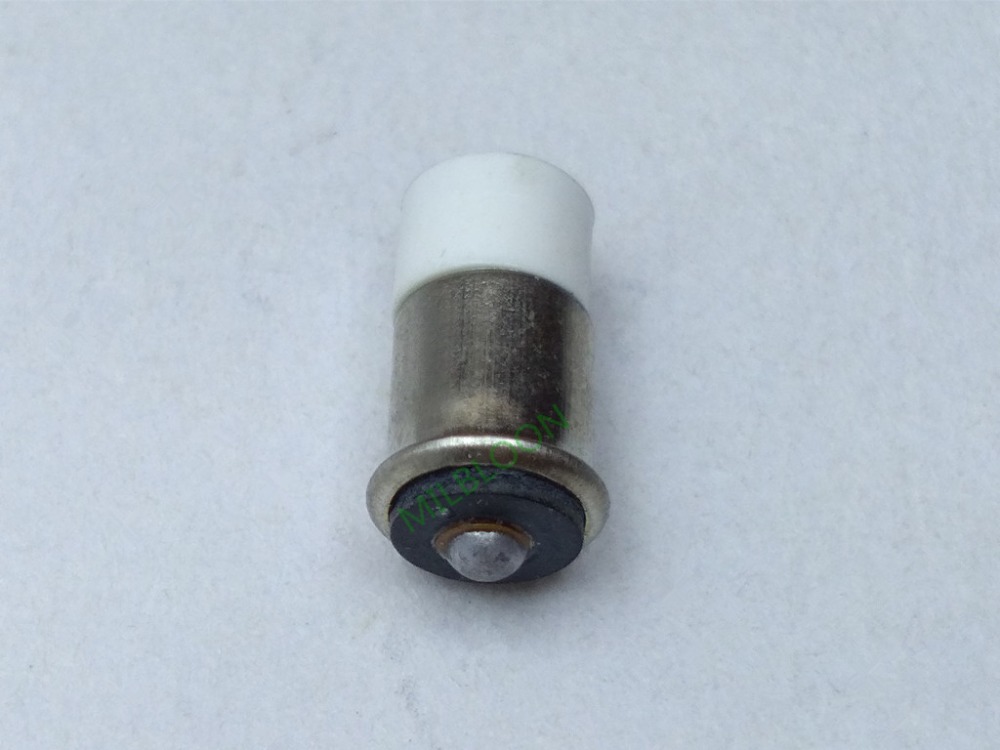 5 stk. miniatyrindikatorlyspære,  mf6 ledet-pærer , 24v instrumentpærer ,  mf6 dc24v industripærer, 24v mf6 røde grønne og hvite