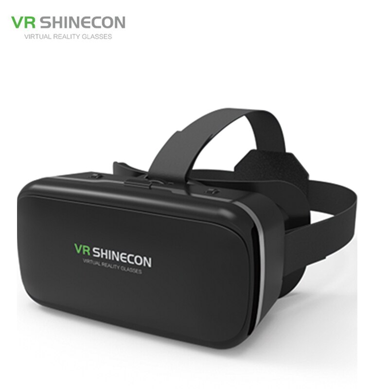 VR Shinecon-Gafas de realidad Virtual 3D para casco de teléfono inteligente, gafas VR, auriculares, prismáticos para videojuegos: G04