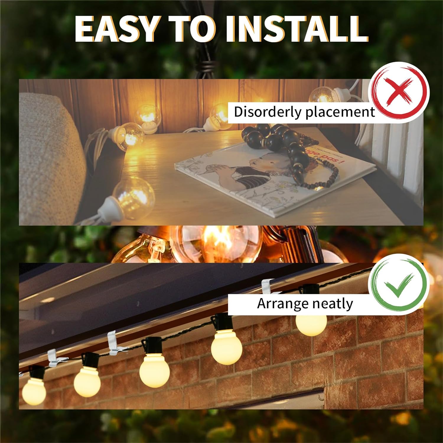 10-50 stuks kerstverlichting gegalvaniseerde dakgoothaken vakantieverlichting dakhaken dakgootclips voor het ophangen van buitenverlichting lichtsnoeren