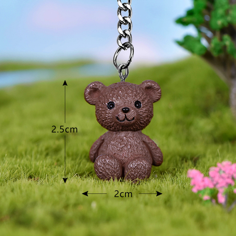 Cartoon Hars Beer Pop Sleutelhanger Vrouwen Mannen Leuke Anime Teddy Sleutelhanger Op Tas Auto Trinket Sieraden Bruiloft Meisjes: P13