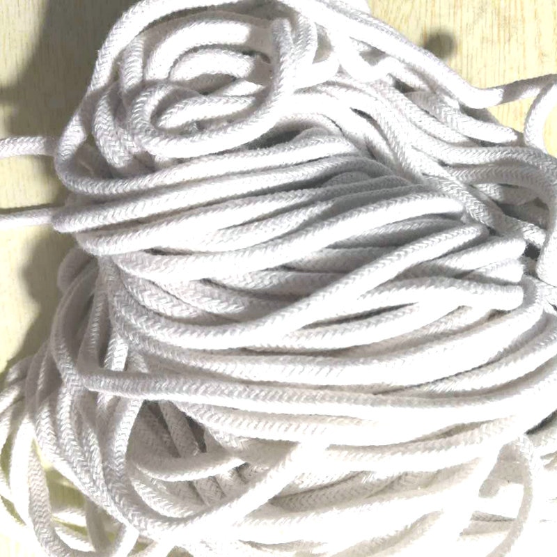 Fil de coton absorbant, utilisé pour la culture hydroponique, accessoires pour pots de fleurs, cordon de 5 mm de diamètre