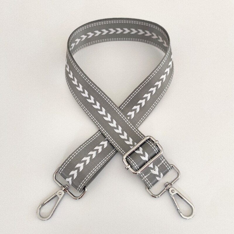 Sangle De Sac Brodée De Fleurs, Accessoires De Sacs Portables Réglables élégants Et Durables