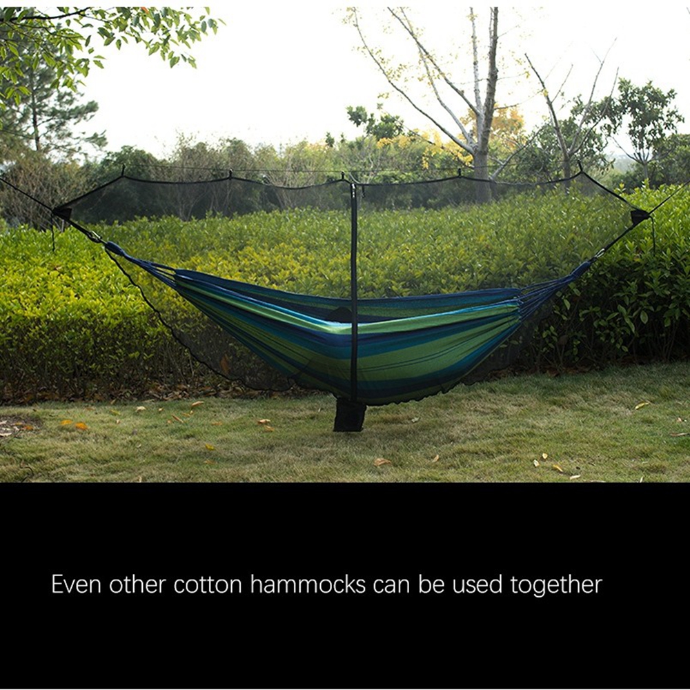 Hangmat Klamboe Bugs Net Lichtgewicht Draagbare Hangmat Gaas Snel En Eenvoudig Opgezet Past Alle Camping Hangmatten