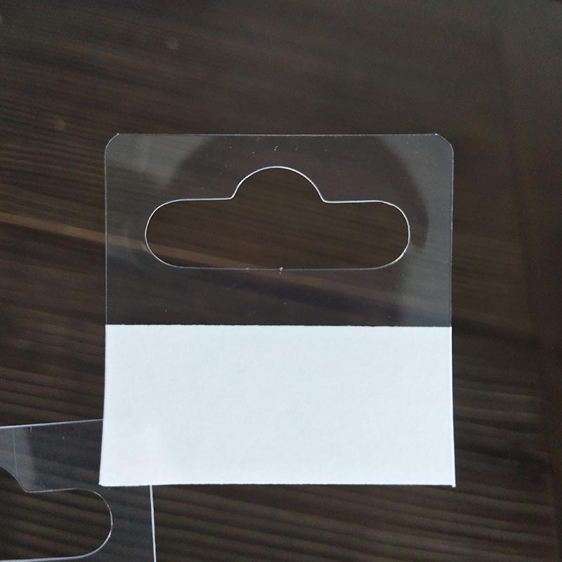 euro hole hang tab 40x40mm, 100pcs/lot, plastic adhesive hang tab