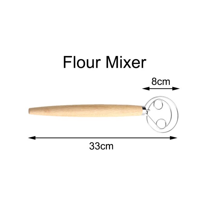Round /Oval Banneton Bread Basket Brotform Bread Fermentation Rattan Basket Dough Mass Bread Proofing Proving Basket DIY Tool: Flour mixer