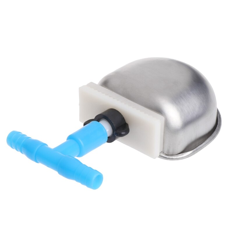 Konijn Automatische Drinker Water Feeder Fix Kom Roestvrij Staal T Joint Apparatuur