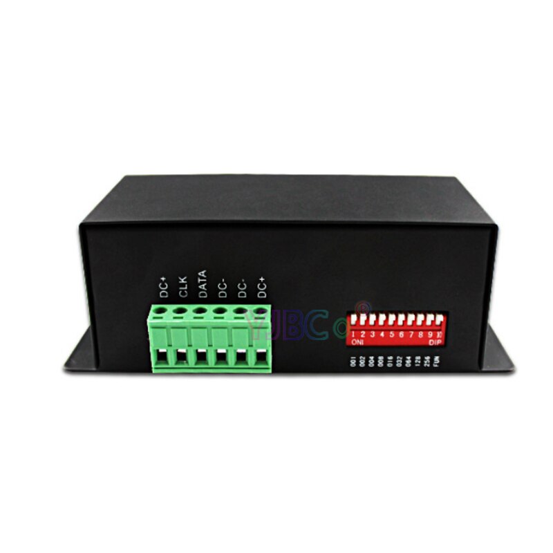 Dc 5V ~ 24V Full Color Dmx 512 Decoder Led Strip Dimmer Dmx Spi Led Module Controller ondersteuning WS2811 WS2812 WS2801 6803 Ic