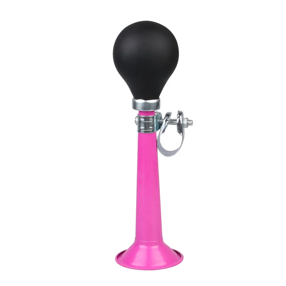 Bocina de aire para bicicleta de montaña, timbre de seguridad para manillar de bicicleta de carretera, accesorios para bicicleta, 1 ud.: Rosa