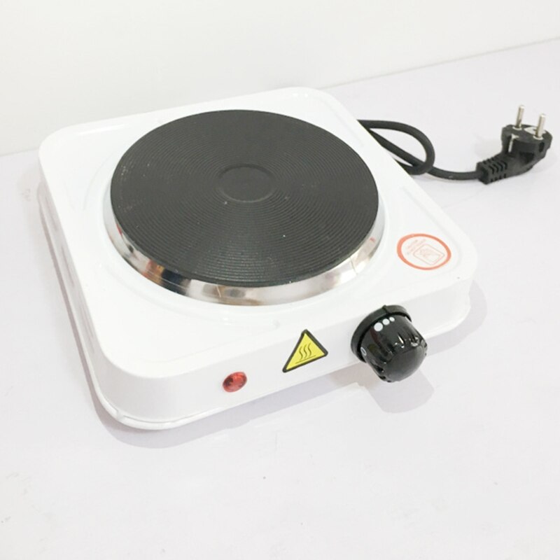 Portable Electric Burner 500W Single Stove Mini Hotplate Adjustable Temperature P9YD