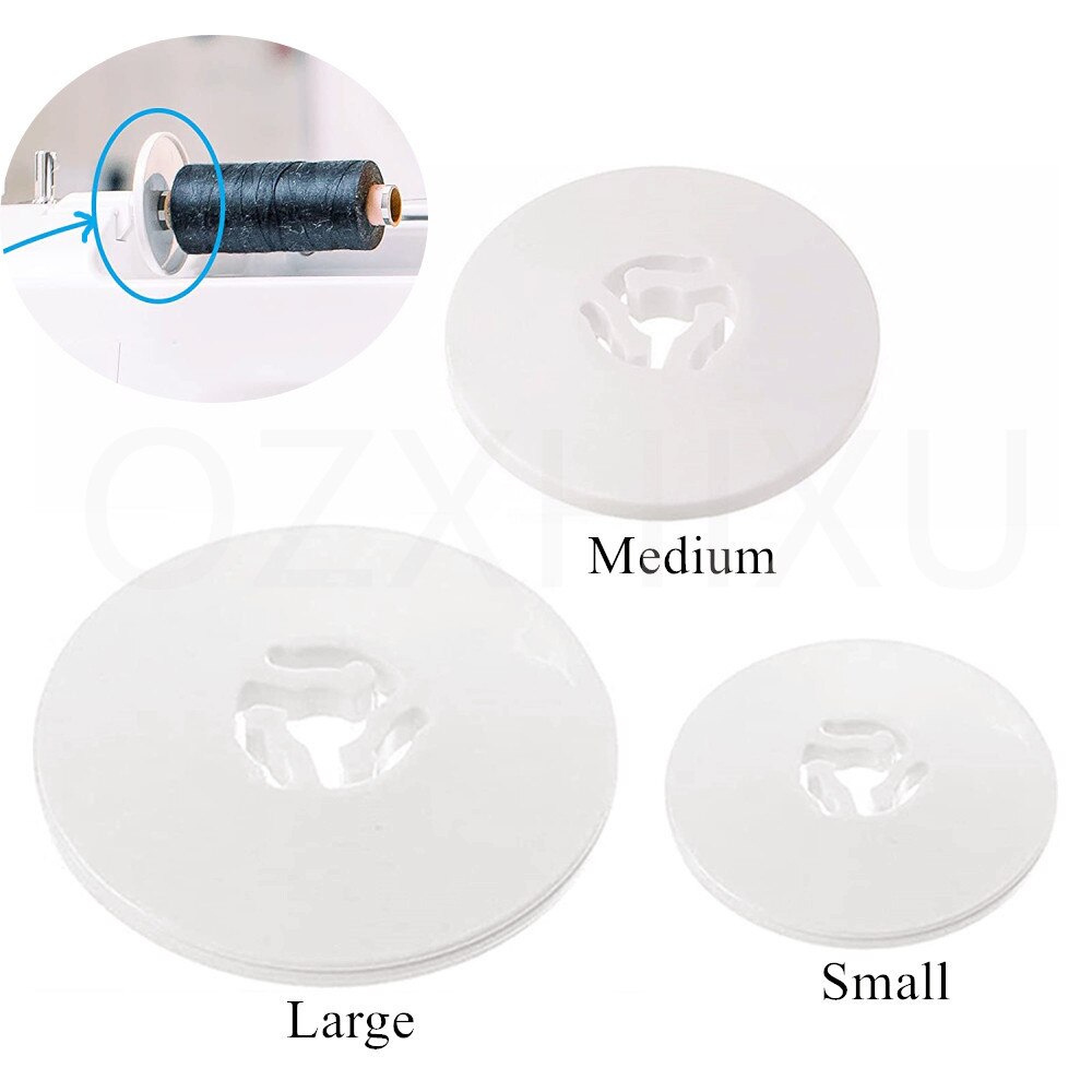 Sewing Machine Parts Spool Pin Cap Small Medium Large Spool Caps Fits Most Baby Lock &amp; Brother Machine Models