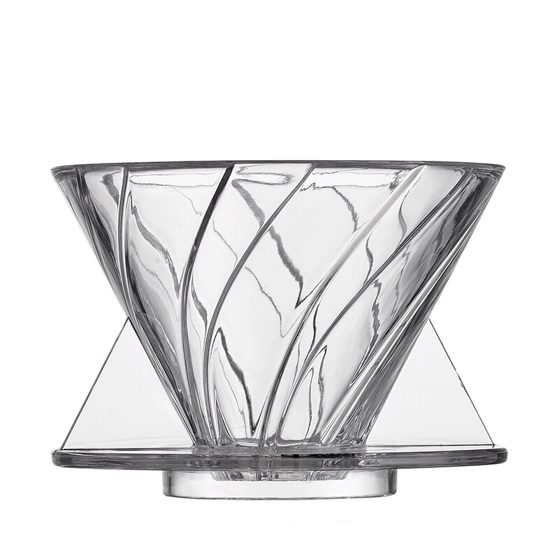 Hand Brewed Coffee Filter Set with V60 Glass Coffee Pot Hand Brewing Pots Coffee Pour Over Coffee Kettle Pot Dripper Stand Cup: V60 01