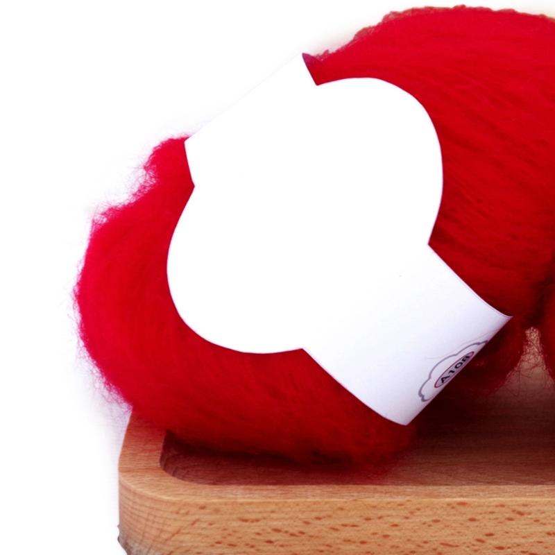 E8BD Mohair Yarn Soft Cashmere Tricoting Wool Yarn Fabrication transformation Artisanat