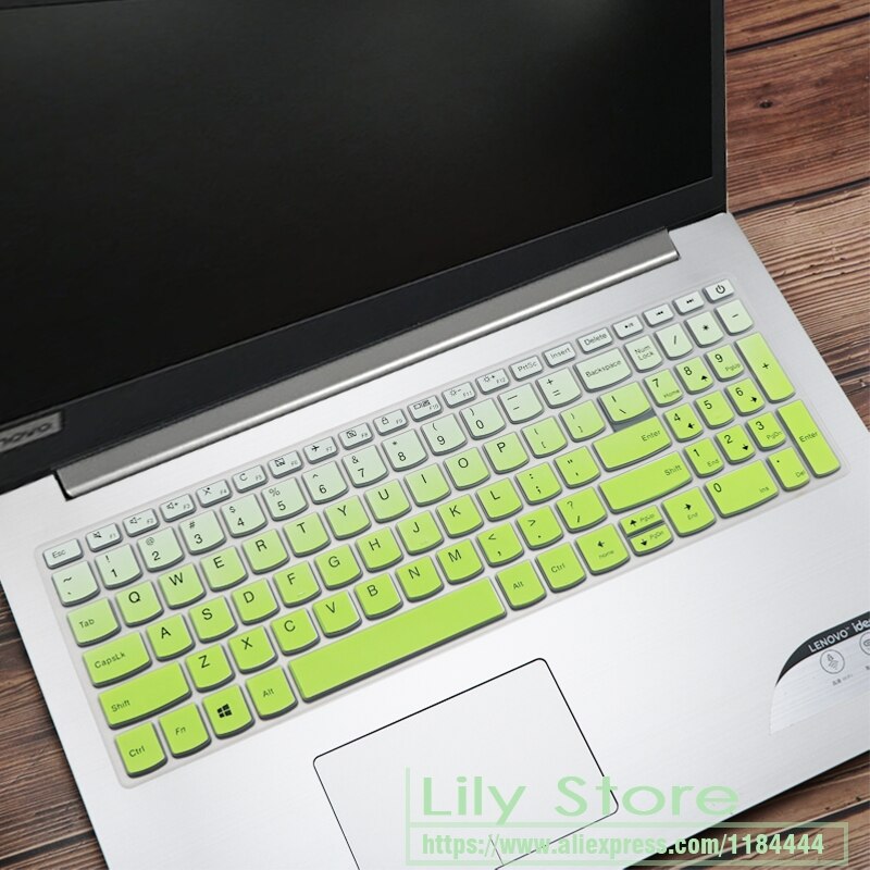 Laptop Notebook Keyboard Cover Skin For Lenovo Yoga 9i C740 C940 15、ThinkBook 15、IdeaPad 320 330 Ideaapad 3 330s 15.6/17.3: fadegreen