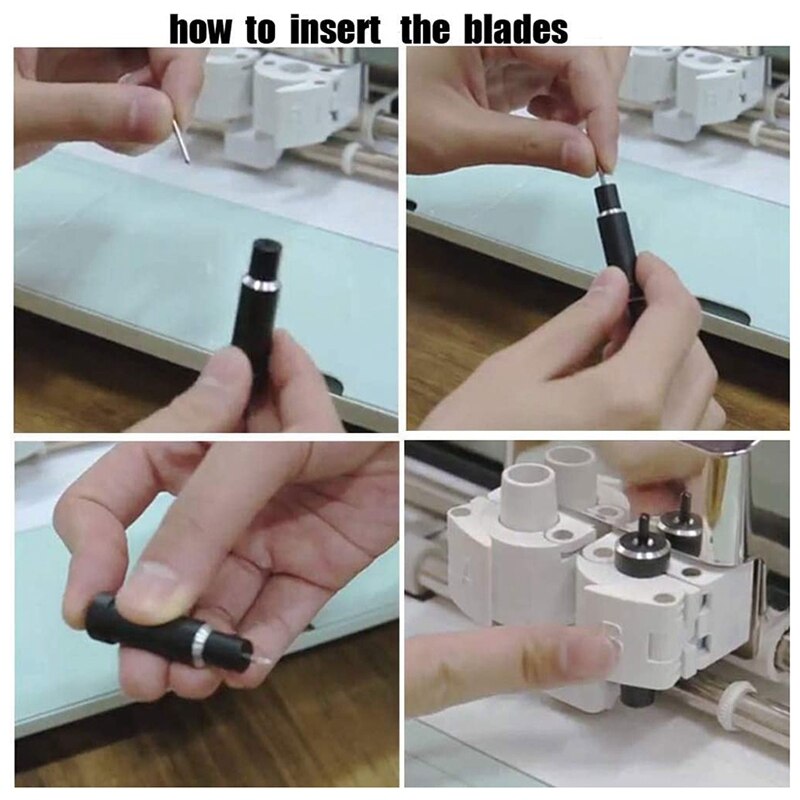 Replacement Blades Compatibility With For Cricut Explore Air 2/Air 3/Maker.Replacement Blades 40 Pcs 45 Degree