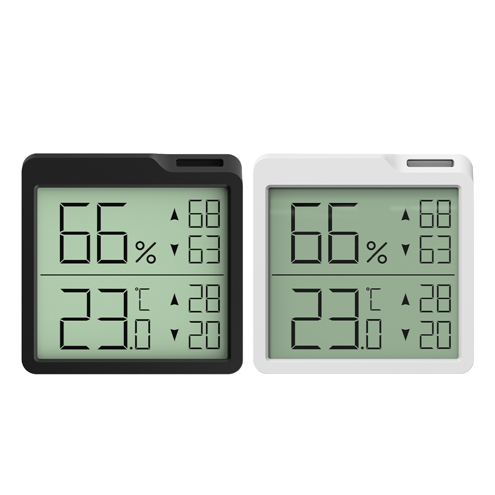 -20-60 ℃ Temperatur- und Luftfeuchtigkeitsmesser, LCD-Digitalanzeige, Temperatur- und Luftfeuchtigkeitserkennung, Thermometer für Höhle Innenbereich, zum Aufhängen