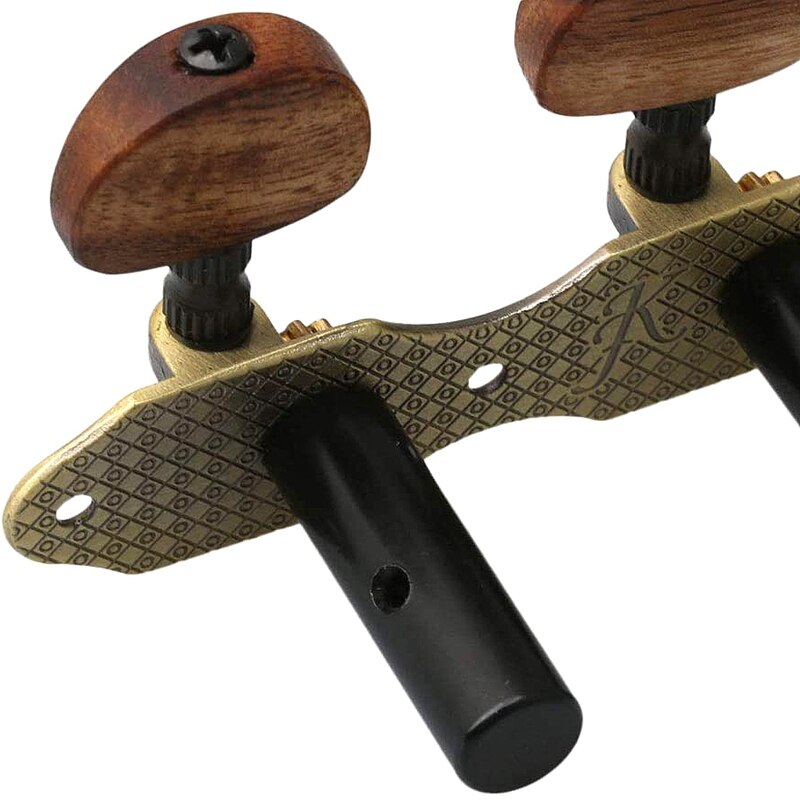 2Pieces Guitar Tuner Tuning Keys Pegs Machine Heads for Classical Guitar