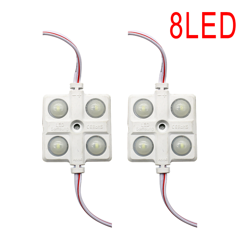 4/8/12/16/20 Led Auto Dak Licht Kit Bestelwagen Interieur Plafondverlichting Lading Voor Camper Binnenlamp Voor Rv Boot Trailer Busje: Deep Blue