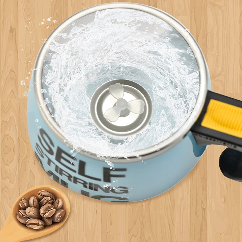 450Ml kubek samomieszający automatyczny kubek mieszający ze stali nierdzewnej robić kawy kubek mieszający kubek Dom gabinet kubek termiczny