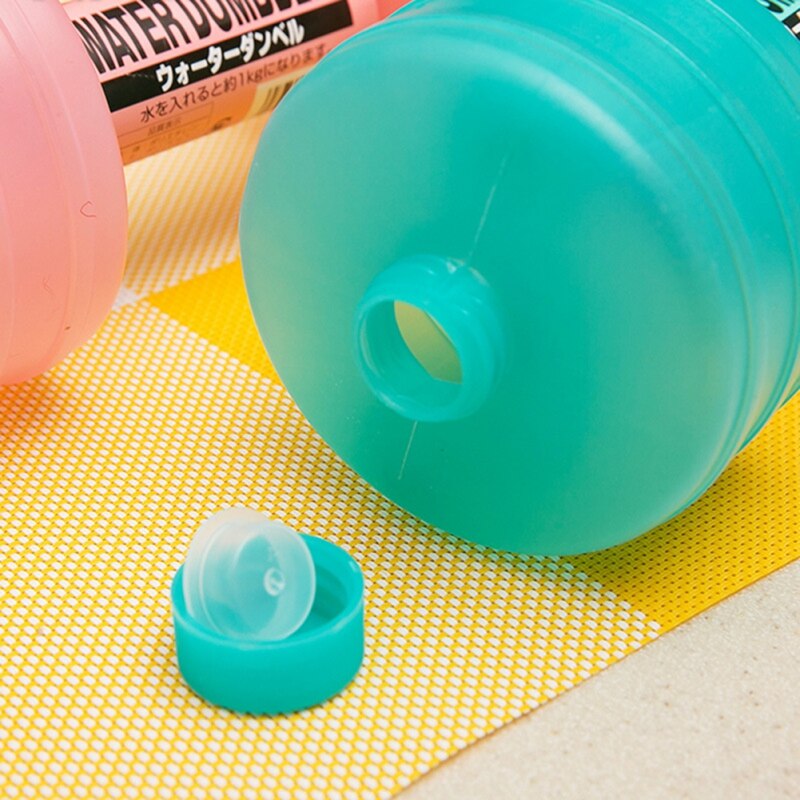 Poids à la main équipement de Fitness 1 pièces Injection eau muette cloche corps minceur perte de poids haltère