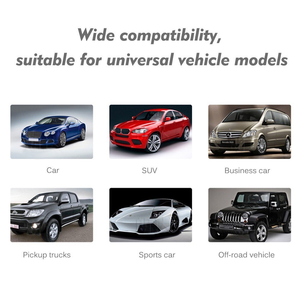 Tire Pressure Monitoring System For Android Navigation with 4 External Sensors Real-time Display 4 Tires' Pressure &amp; Temperature