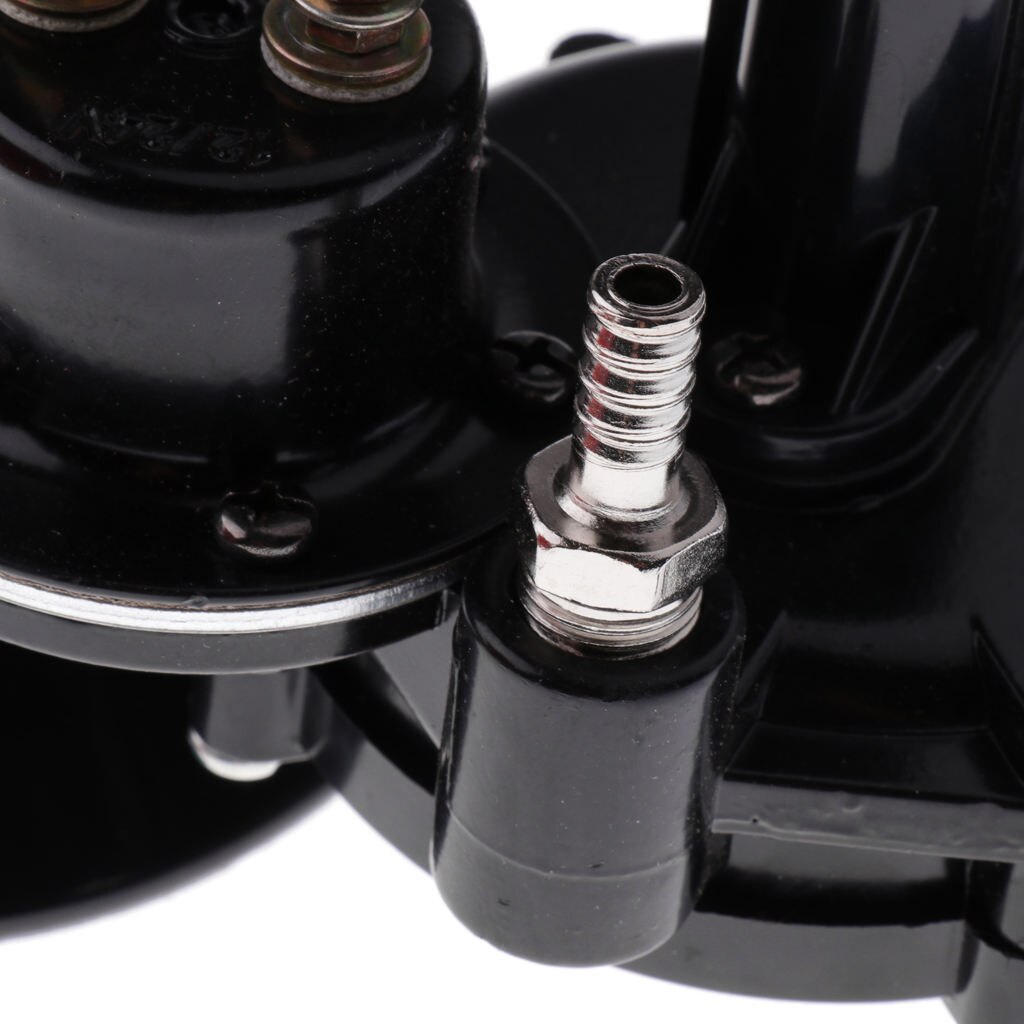 Klaxon de Klaxon de voiture 12V, Plug And Play, pièces de style, sons, 129db, étanche