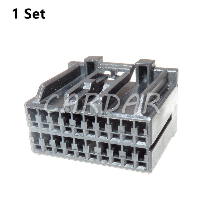 1 Set 20 Pin/Way Automotive Wire Electrical Connector Auto Socket With Terminals: Default Title