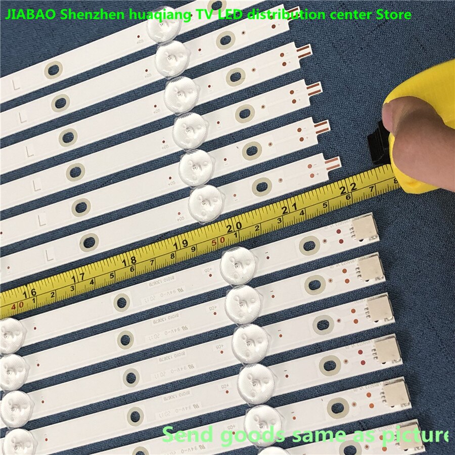 12 stk x led -bakgrunnsbelysning for 55 pus 7503 55 pus 6162 55 pus 6262 55 pus 6753 55 pus 7303 55 pus 6703 lb55073 tpt 550 u 1- qvn 05.u 3 a 6650010e