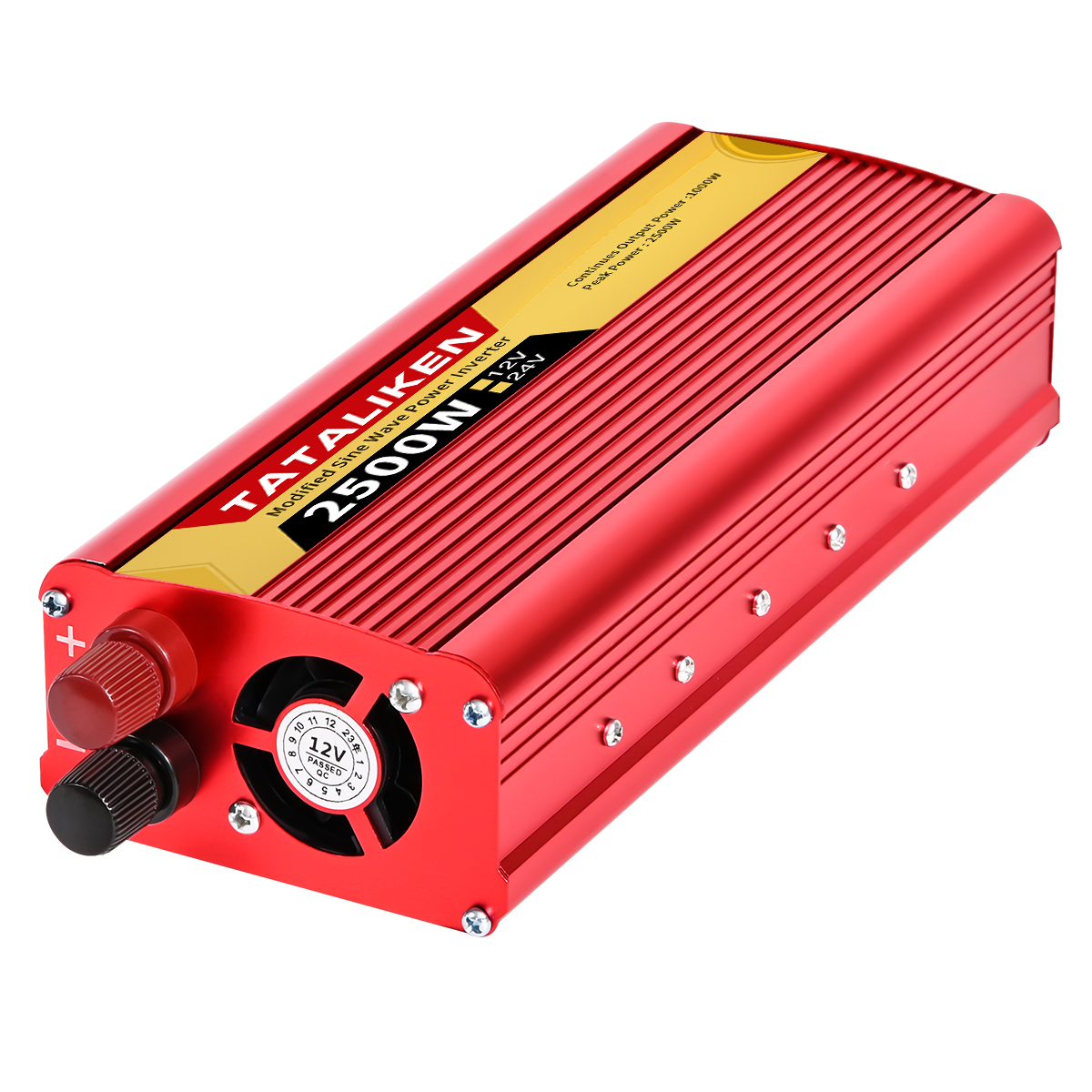Inverter 12v, 24V 600W 1500W 2000W 2500W, portable vehicle-mounted household converter, universal socket, auto accessories