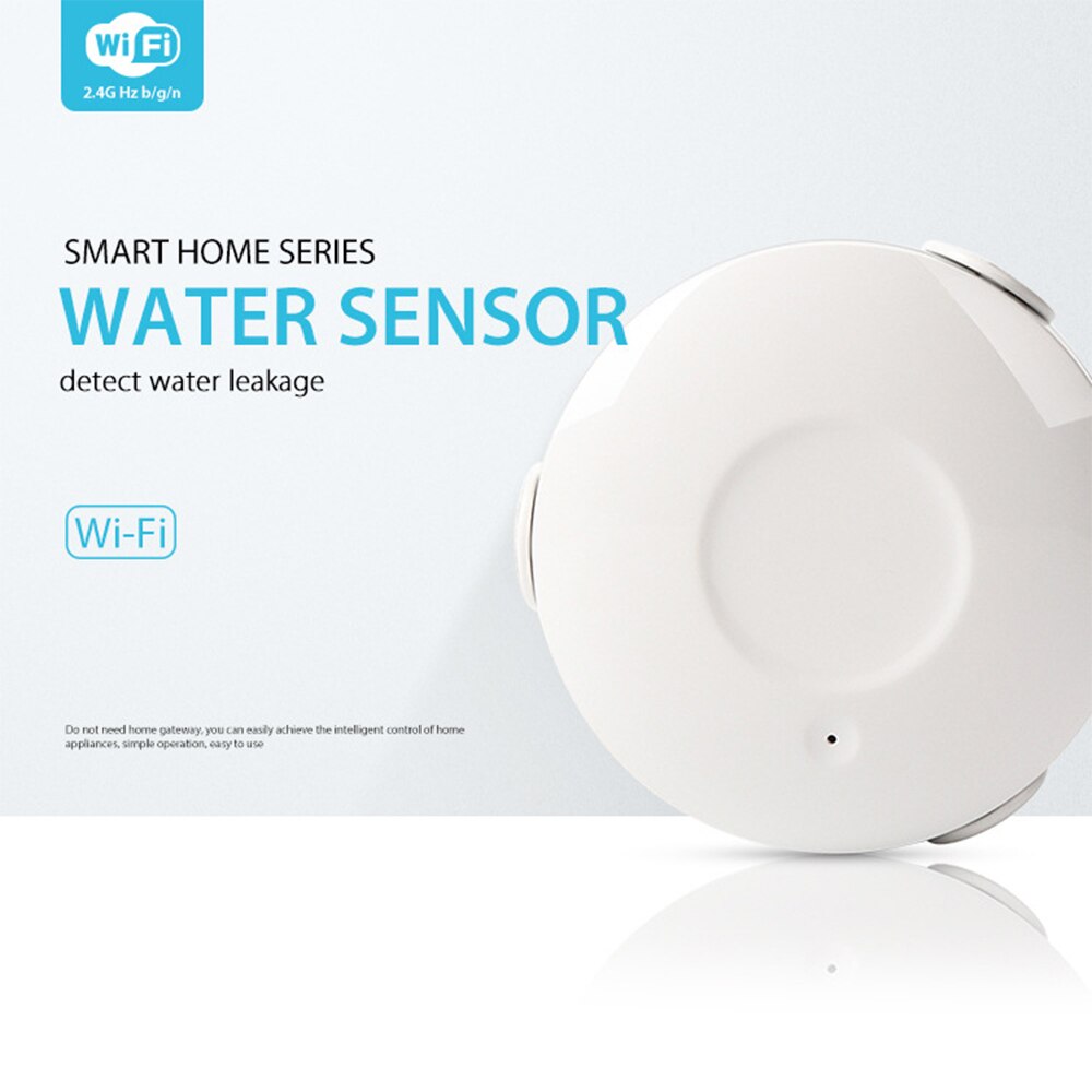Tuya smart wifi water sensor/water flood sensor Compatible with Alexa,Google Home and IFTTT