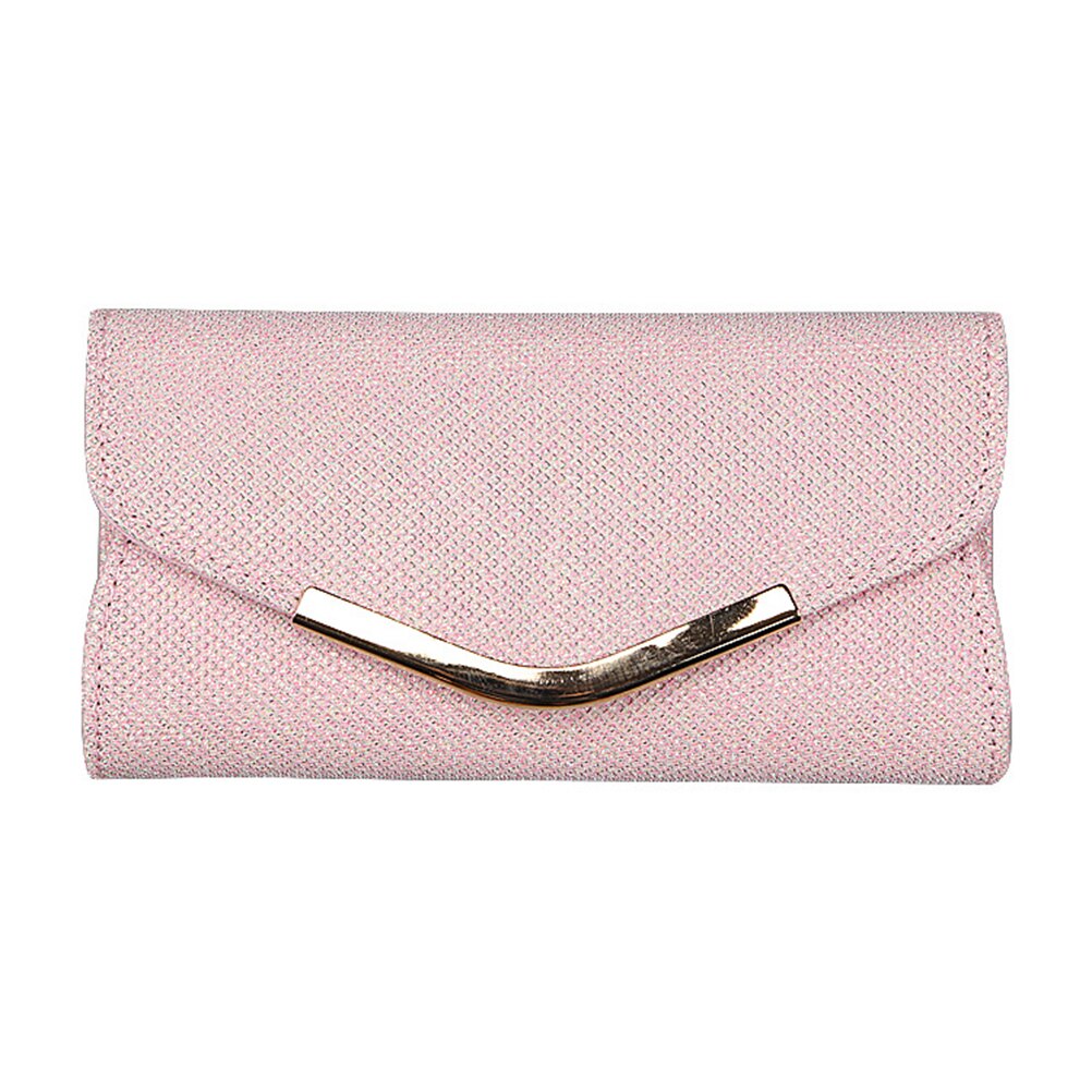 Vrouwen Avondtasje Banket Party Kleine Clutch Handtas Mode Glitter Bruiloft Portemonnee Vrouwelijke Shulder Tas: Pink