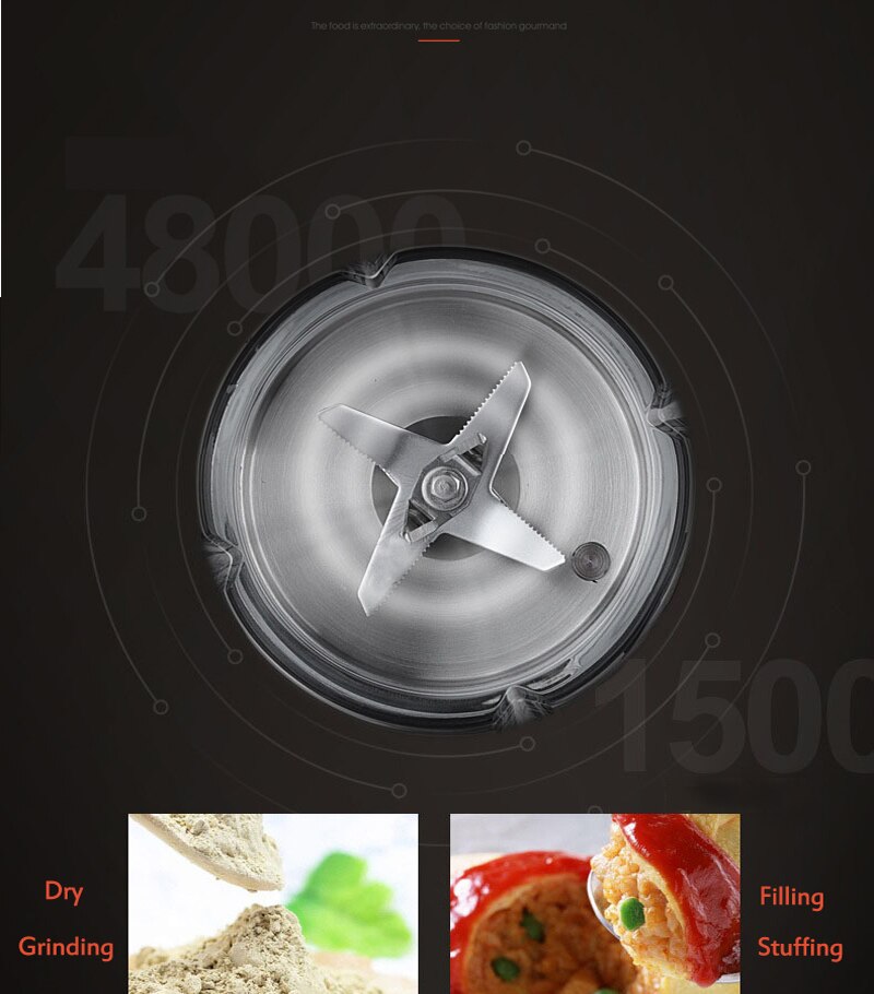 1.75l bpa fri glasbeholder beholder kande blender  h5300 suppemaskine mixer saftpresser høj effekt med varmefunktion