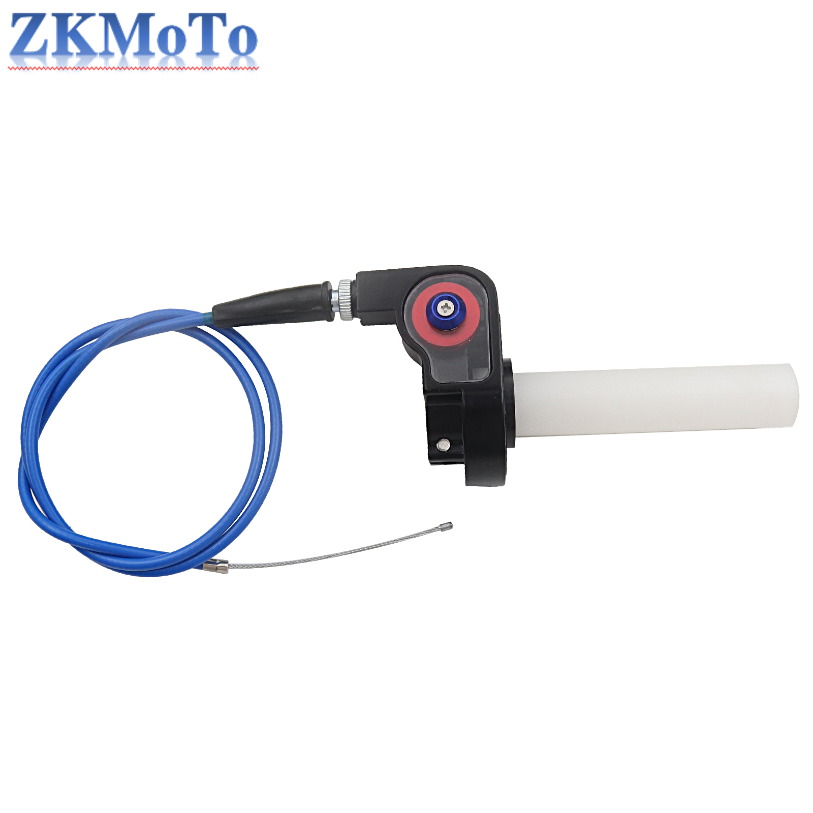 Manillar de motocicleta de 22mm, empuñaduras de acelerador de Gas de giro rápido, Kit de giro para Honda, Yamaha, Kawasaki, Suzuki, KTM, ATV