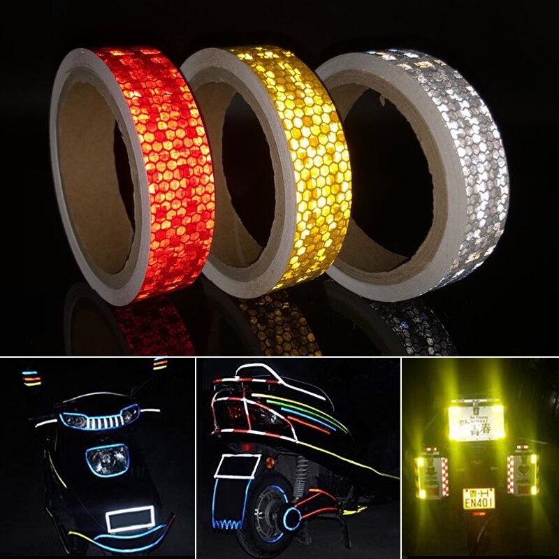 3M Reflecterende Stickers Plakband Voor Fiets Veiligheid