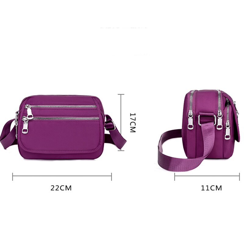 Vrouwen Tassen Multifunctionele Crossbody Tas Toevallige Schoudertassen Voor Dames Tassen Oxford Flap Vrouwelijke Kleine Zakken