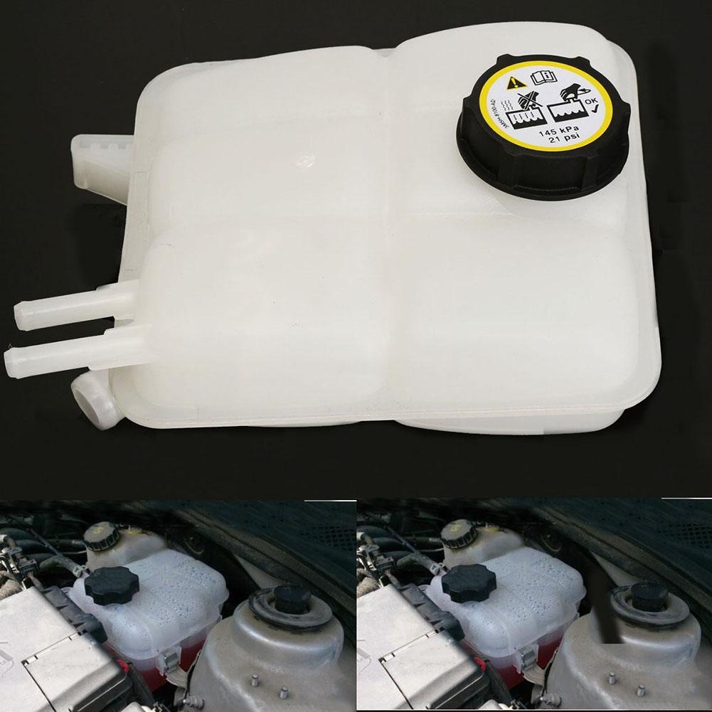 Car Coolant Tank Recovery Reservoir Radiator with Cap for 2004 Mazda 3 Ford Volvo all with 2.0lt engine