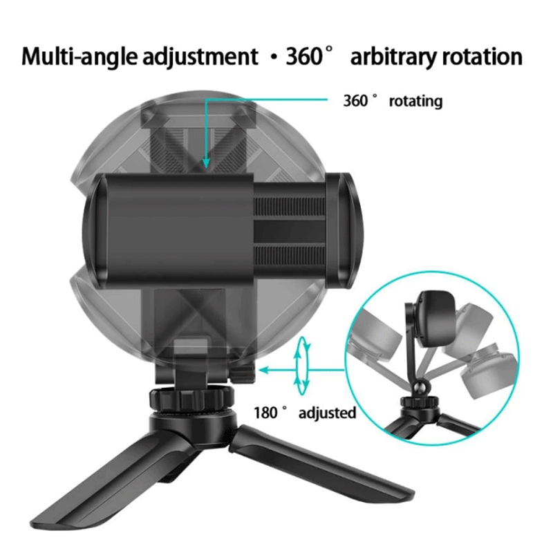 Phone Holder Desk Stand For Your Mobile Phone Tripod For IPhone Xsmax Huawei P30 Xiaomi 360°rotation Foldable Desk Holder Stand