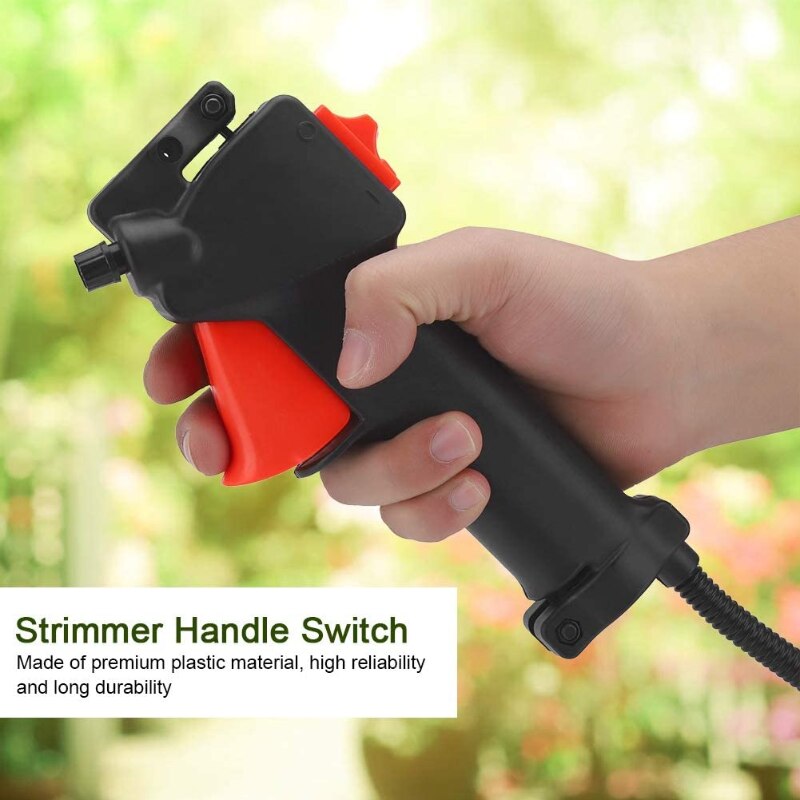 26mm Strimmer Handle Switch Throttle Trigger Cable Plastic for Trimmer Brushcutter Garden Accessories Tools Knapsack Lawn Mower