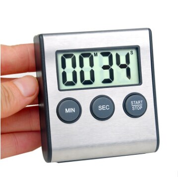 Lafouryet Winkel Rvs Timer Kookwekker Met Magneet Timing Timer