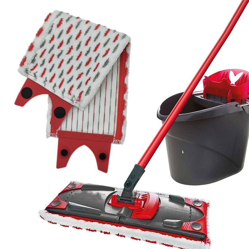 Mopy materiałbyć winnym podpaski na Vileda Ultramax 1-2 rozpylać Ultramax Boxset łatwe wykręcanie wymiana Refil głowica mopa Microfibre Podkładka 2 szt.