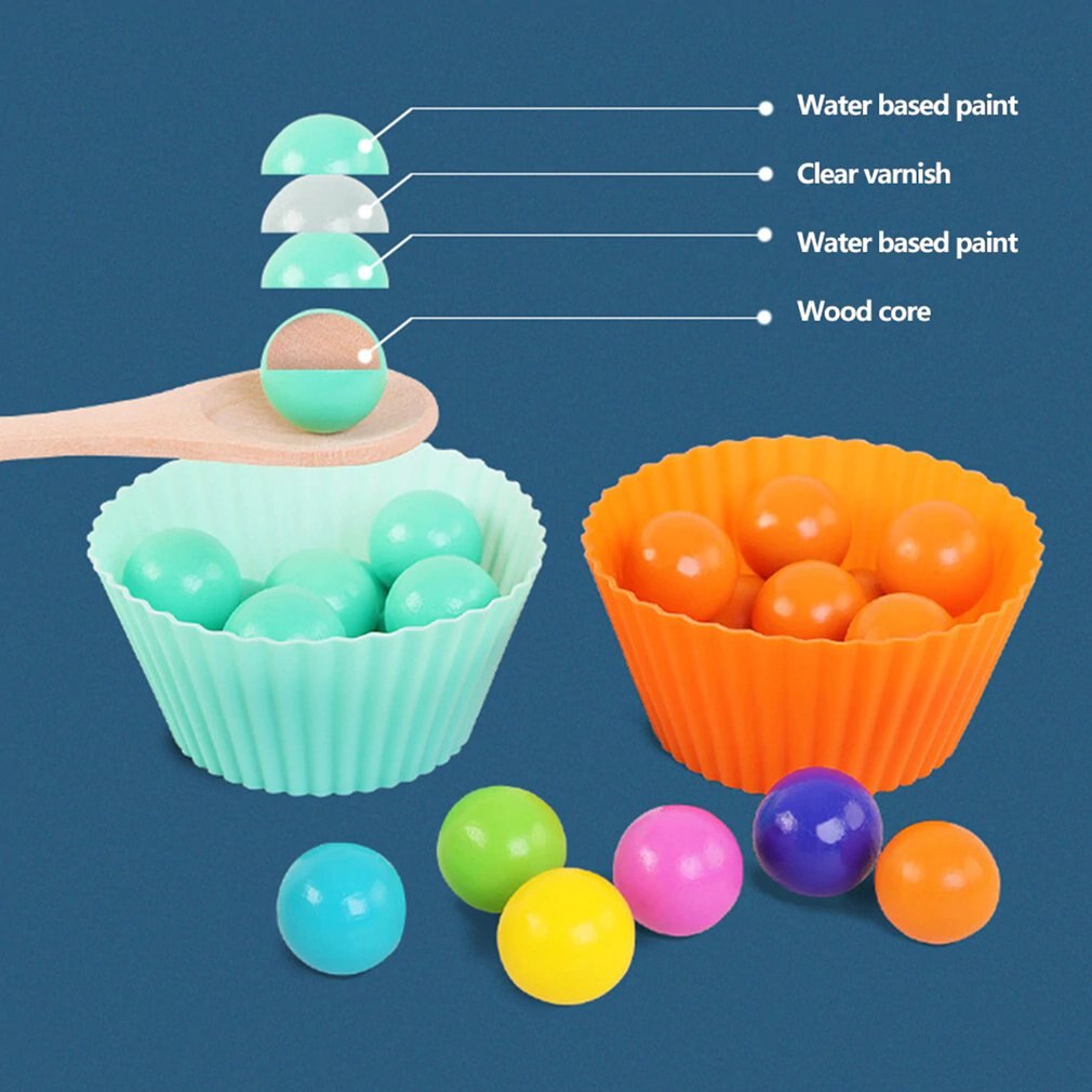 Diy Eliminatie Kraal Speelgoed Gekleurde Kralen Clip Kraal Games Houten Voor Kid Kinderen Vroege Onderwijs Board Math Games speelgoed