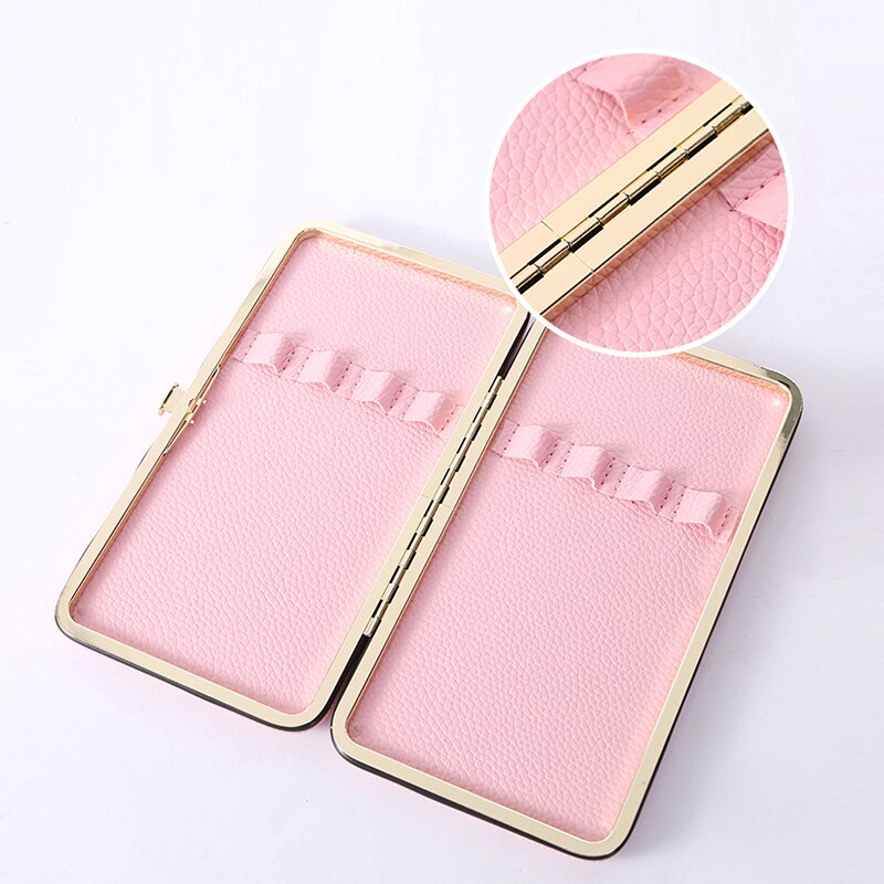 Trucco ciglia pinzette strumenti borsa estensione ciglia pinzette custodia strumento cosmetico scatola di immagazzinaggio per pinzette kit OEM tutto'ingrosso