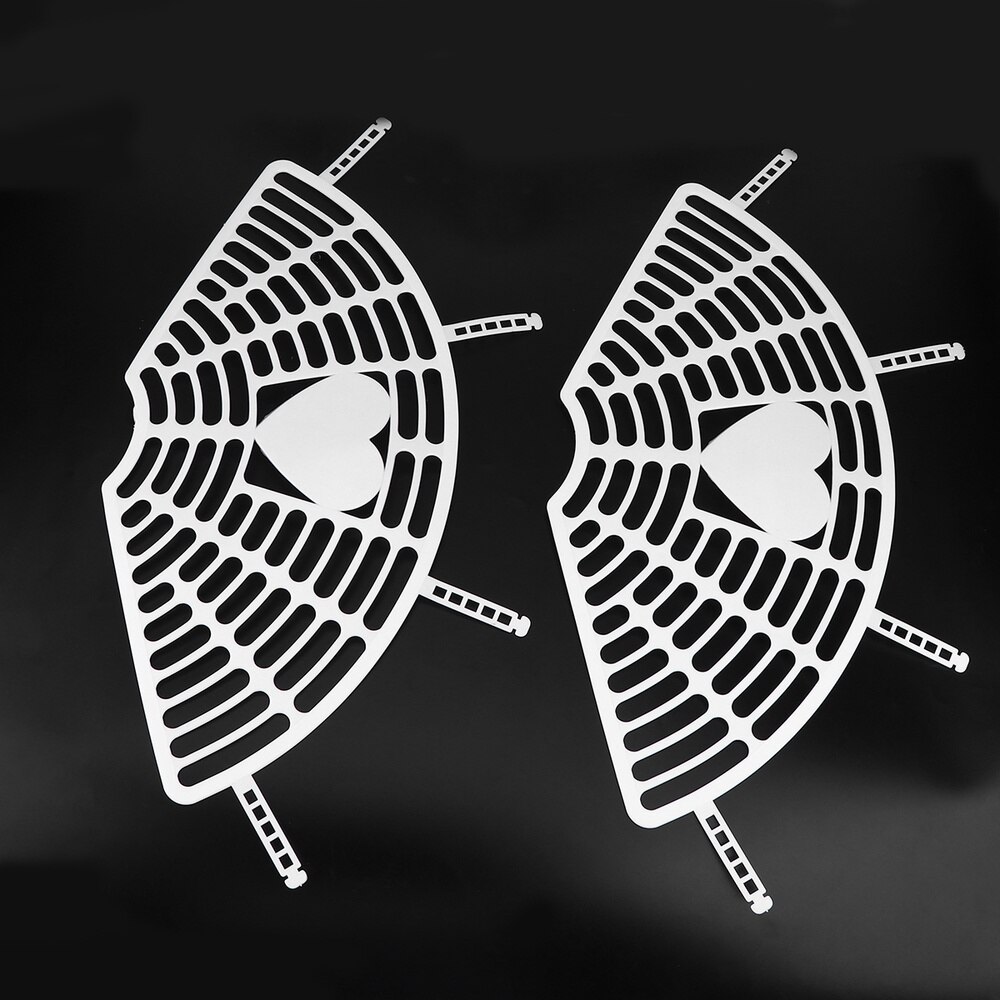 2 Sets/4pcs Useful Bike Protective Mesh Bike Accessories Durable Bike Supplies Bike Gadgets for Bike Girls Kids (Black)