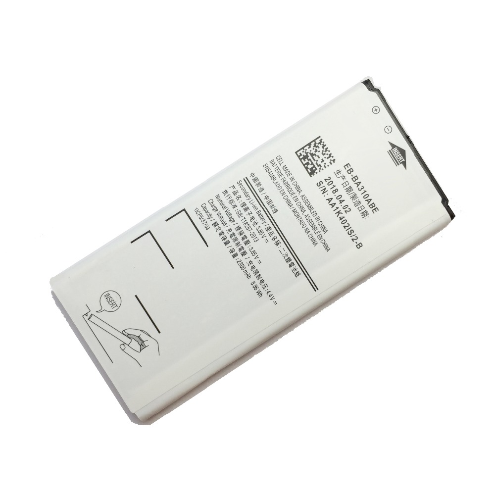 Polymer Li-ion Battery 2300mAh For Samsung GALAXY A3 Edition A310 SM A310F A3100 EB BA310ABE Battery EB-BA310ABE