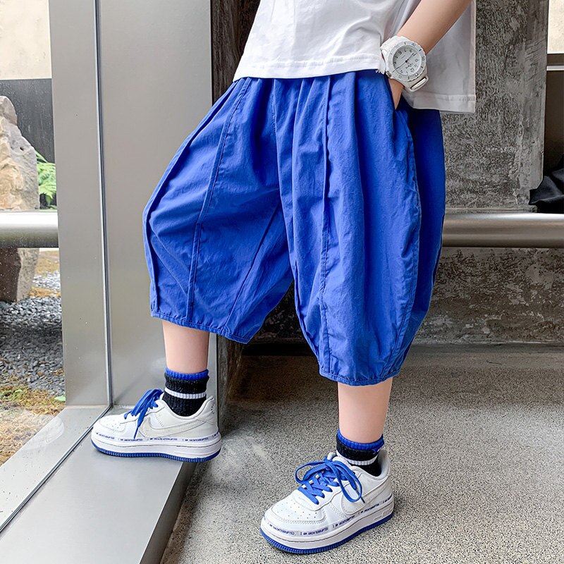 Pantalones bombachos cortos para niños de 5, 7, 9, 11, 13, 14 años, , verano, 2022