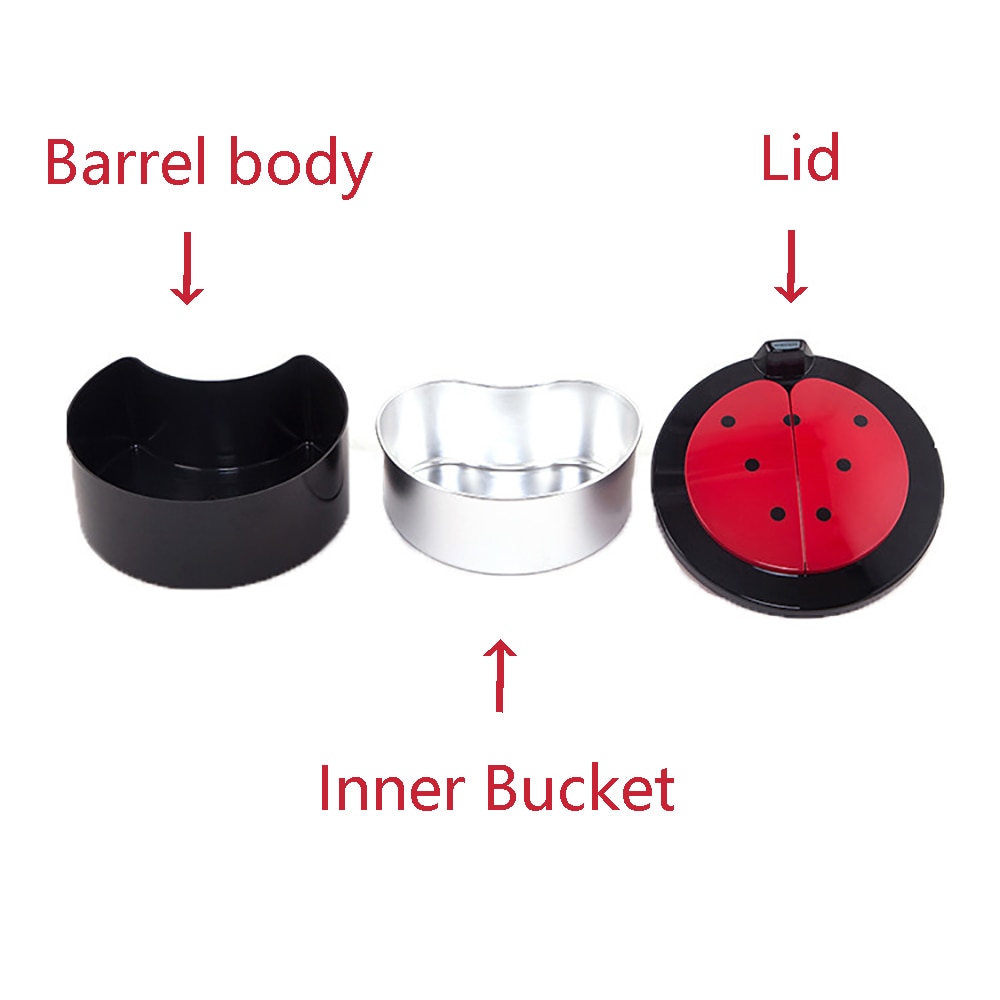 Ninestars NST Smart Desk trash can induction home desktop mini trash can table trash can candy storage bucket From xiaomi youpin