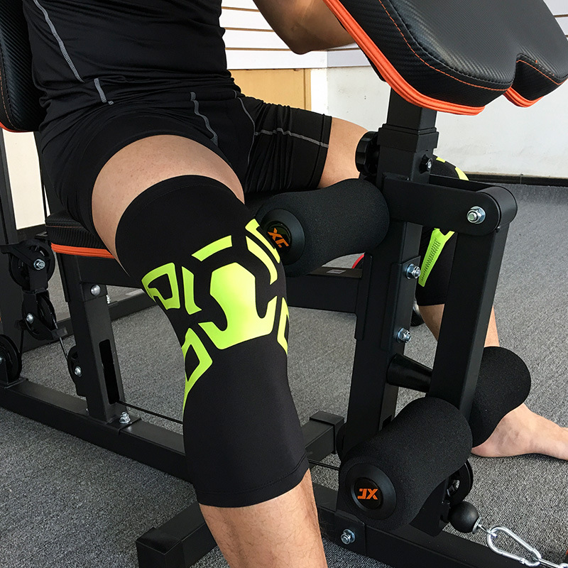 Ginocchio del manicotto della protezione brace supporto artrite bendaggio elastico di calcio di calcio basket pallavolo estate traspirante