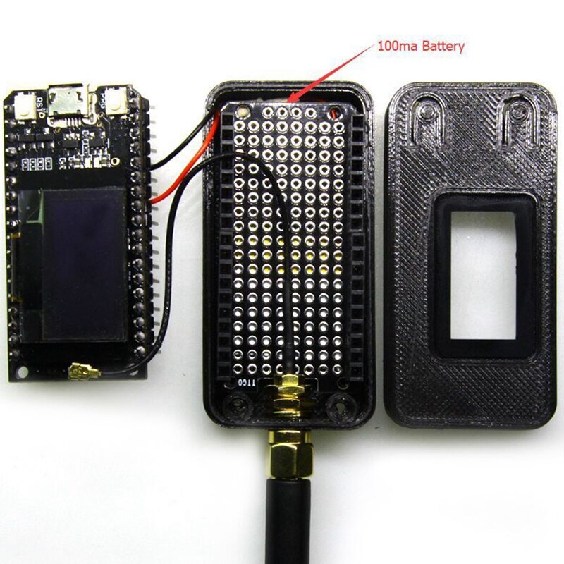 Ams -868 mhz esp 32 lora oled 0.96 inch display bluetooth wifi esp -32 ontwikkelbordmodule 1 set = 2 stuks