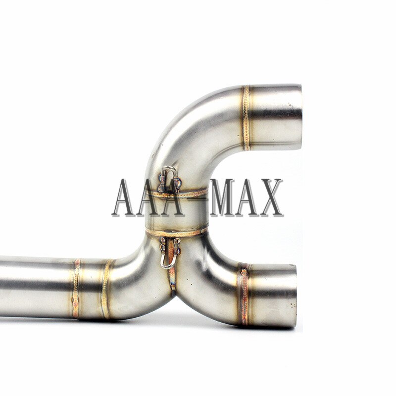 For Yamaha FZ6 FZ6N 2004 2005 2006 2007 Motorcycle Full Exhaust System Middle Pipe Link Connect Motorcycle Accessories